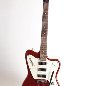 SH Italia Modena Classic Electric Guitar in Red Sparkle, with Case